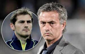 José Mourinho and Iker Casillas during their time together at Real Madrid amid the club’s intense rivalry with Barcelona.
