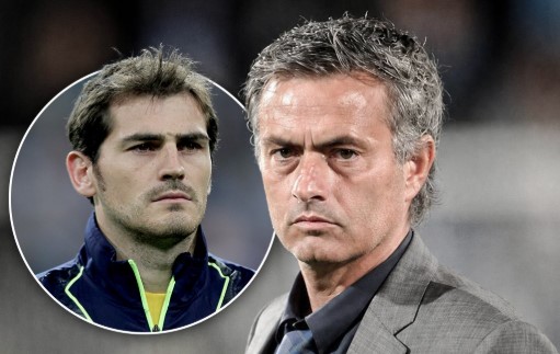 José Mourinho and Iker Casillas during their time together at Real Madrid amid the club’s intense rivalry with Barcelona.