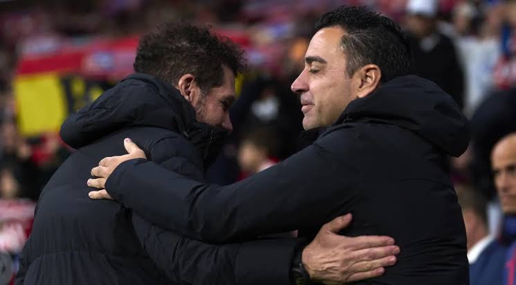 Xavi Hernandez as Barcelona manager wins all matches against Diego Simeone’s Atletico Madrid