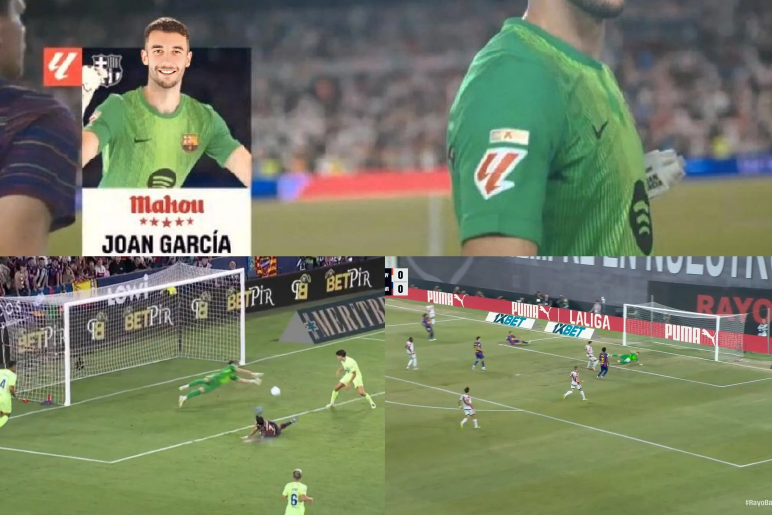 Barcelona’s Rock at Vallecas: Joan García’s Three Game-Saving Moments That Secured a Point