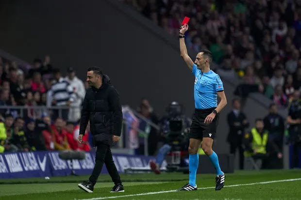 Xavier Hernández Creus has only received four red cards as both a player and coach