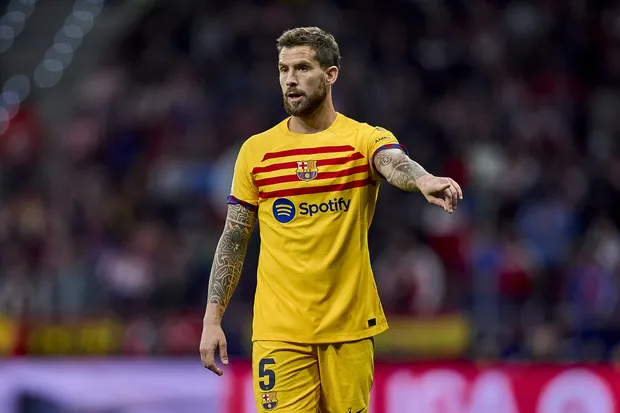 Surplus to requirements: Íñigo Martínez will leave Barcelona next season, a report says