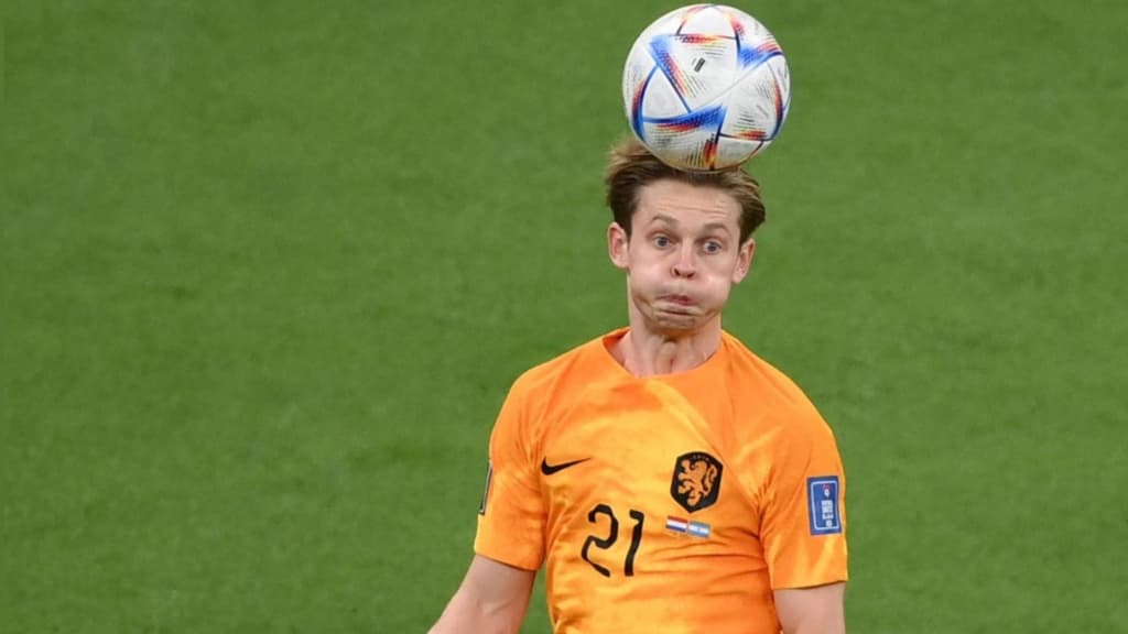 Frenkie de Jong in action for the Netherlands against Japan at the 2026 FIFA World Cup